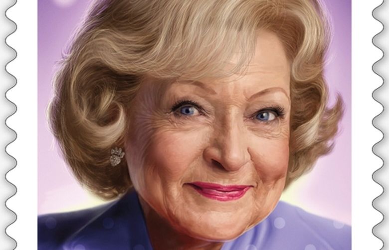Actor Betty White will be honored with a new stamp. (U.S. Postal Service)