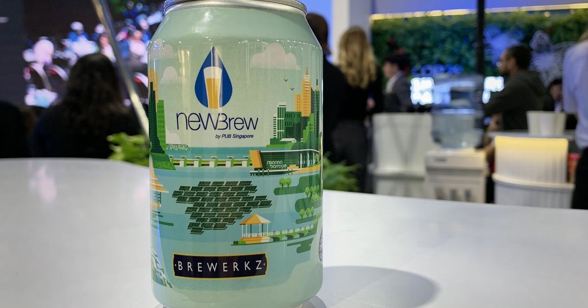 This beer is made from sewage. And at the climate summit, that’s OK ...