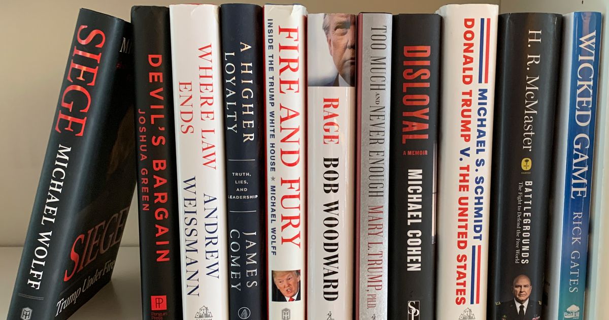 Will Trump’s return lead to a new wave of bestselling books?