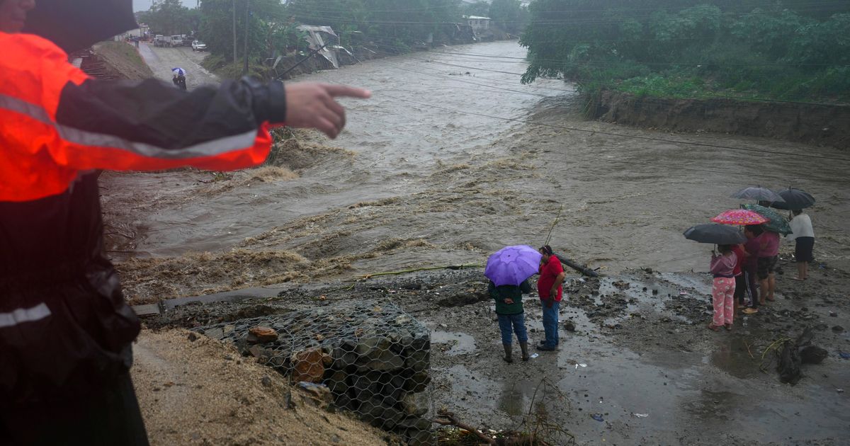 Tropical Storm Sara drenches Honduras’ northern coast with flash flooding and mudslides in forecast