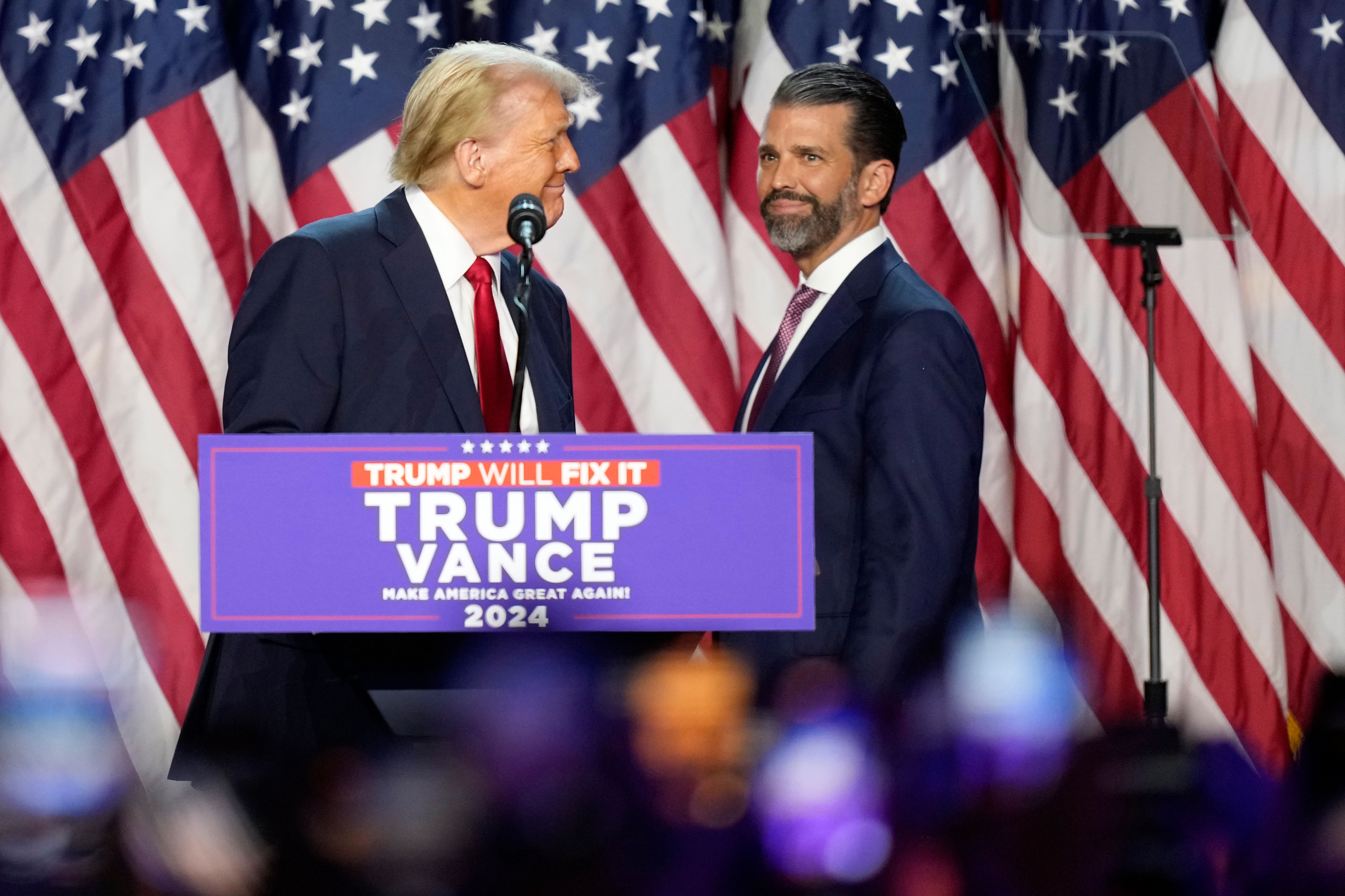 Donald Trump Jr. says pushback against Cabinet picks proves theyre the disrupters voters wanted