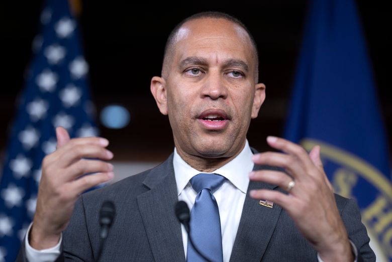 Hakeem Jeffries wins reelection as House Democratic leader despite party's  losses | The Seattle Times