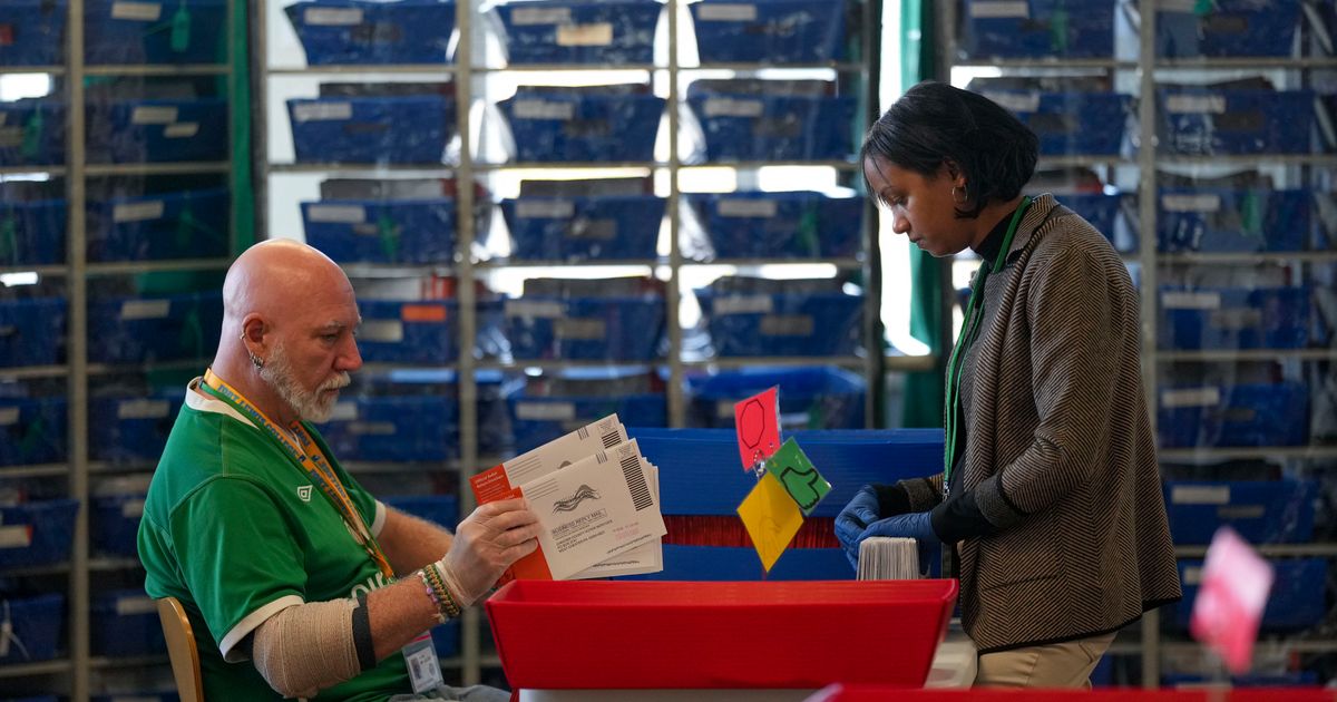 PHOTO COLLECTION US Election 2024, Counting the Votes The Seattle Times