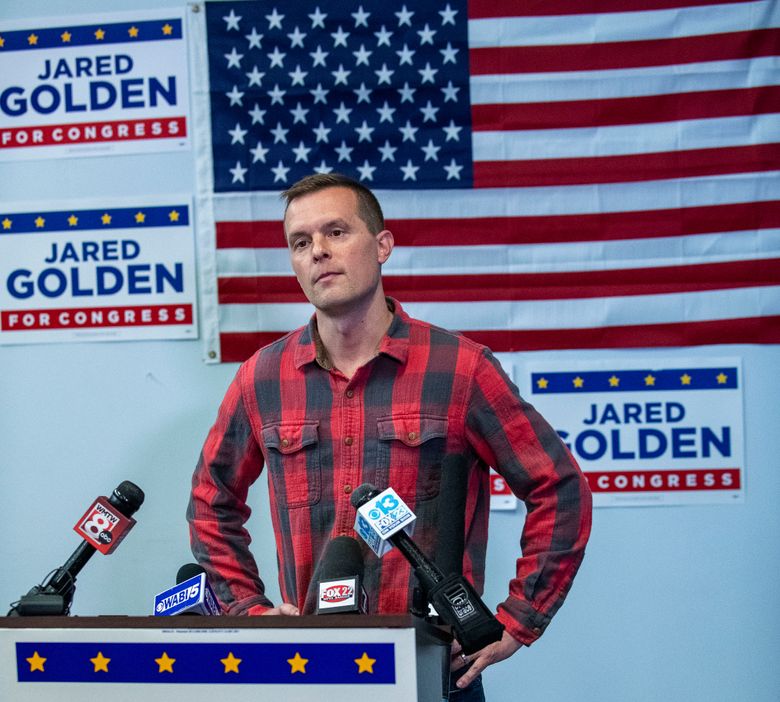 Democratic Rep. Jared Golden wins through Maine&rsquo;s ranked choice 