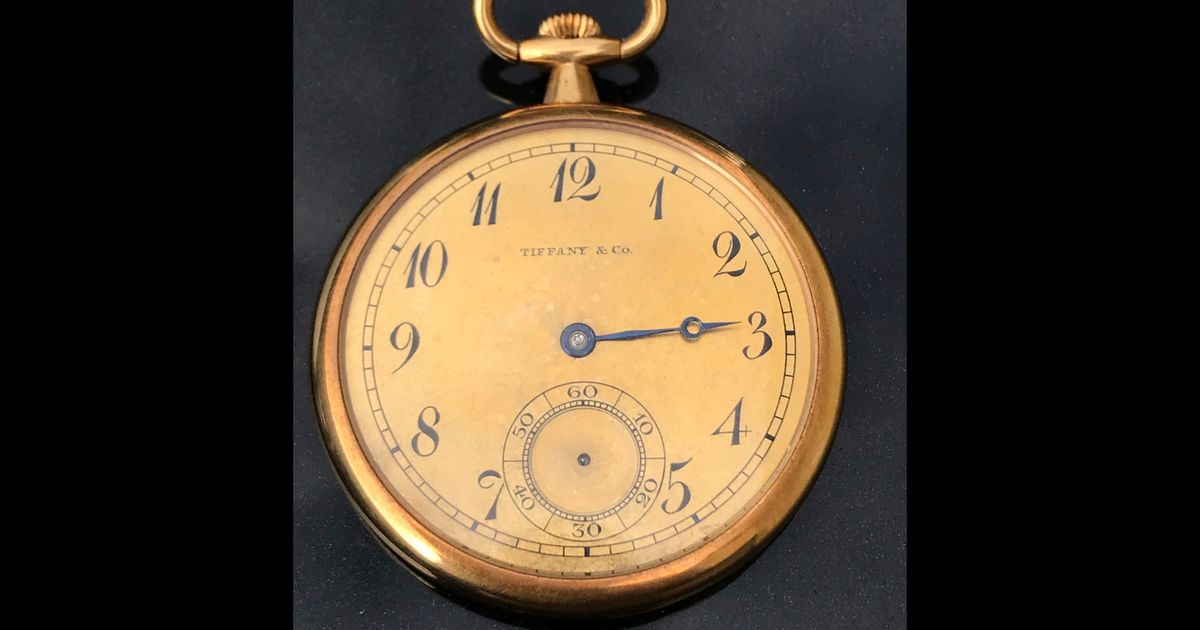 A gold pocket watch given to the captain who rescued Titanic survivors sells for record price