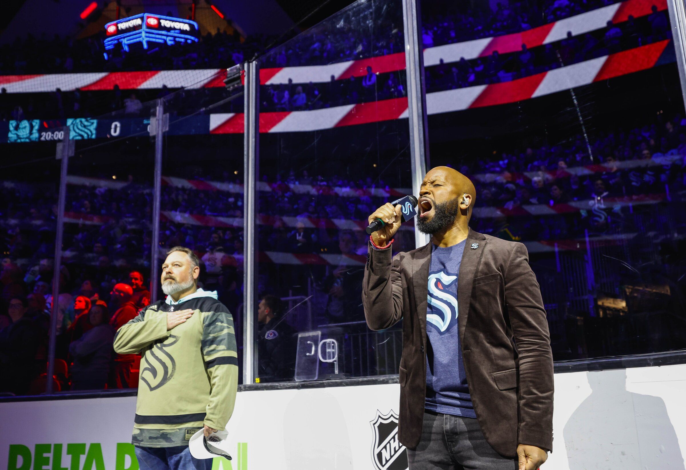 Kraken's unlikely anthem singer has gig 'bigger than I could ever