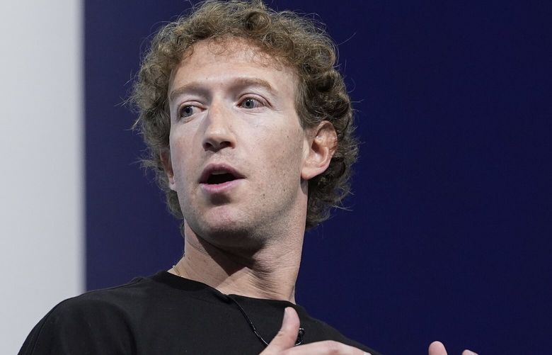 Mark Zuckerberg on Sept. 25, 2024, in Menlo Park, Calif. (AP Photo / Godofredo A. Vásquez,)