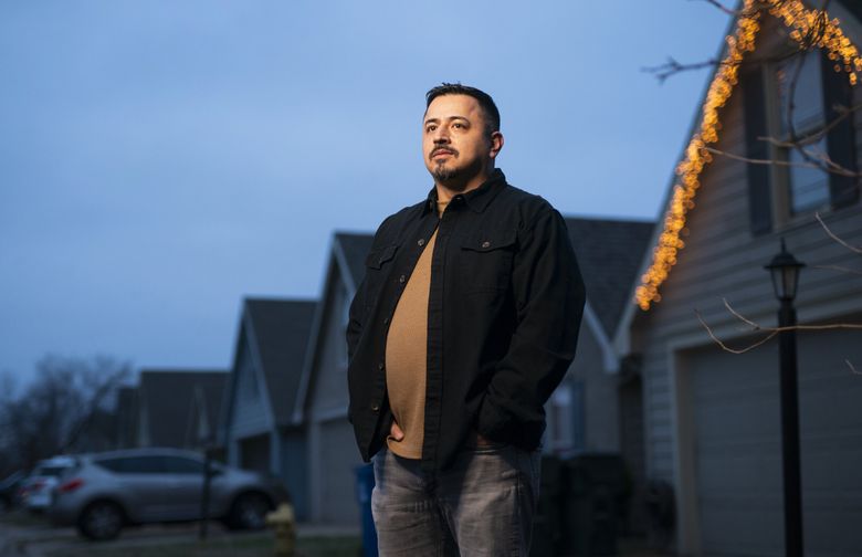 Santiago Paredes, a whistleblower who formerly was a quality inspector at Spirit AeroSystems, which makes fuselages for Boeing, believes that serious problems with production and safety still exist at the Wichita-based supplier. (Nick Krug / Special to The Seattle Times)