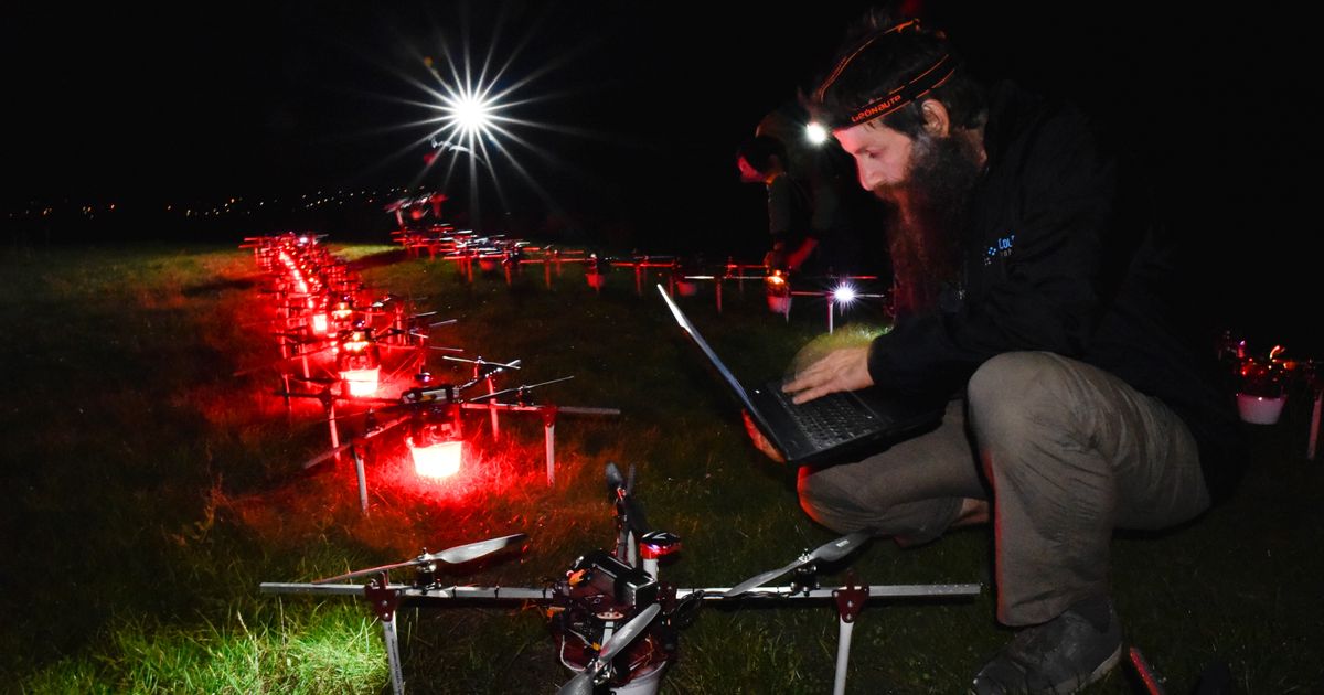 Data on animal movements help Hungarian researchers create a swarm of autonomous drones