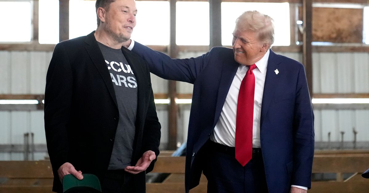 Musk and Trump are viewed roughly the same by Americans, an AP-NORC poll finds