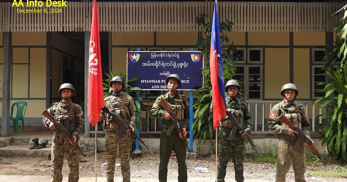 An Ethnic Armed Group In Western Myanmar Claims To Have Captured A 