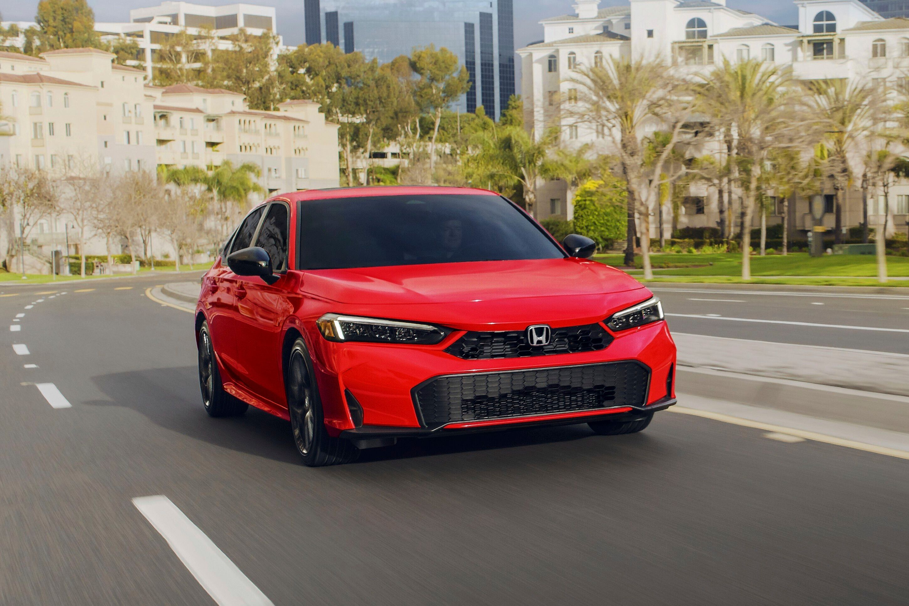 Edmunds hybrid sedan comparison 2025 Honda Civic vs. 2025 Hyundai Elantra The Seattle Times