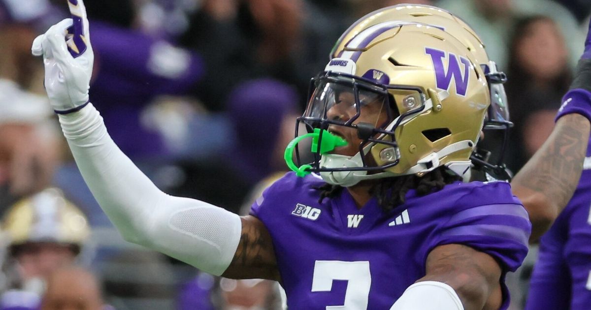 Washington starting defensive back Jordan Shaw enters transfer portal | The  Seattle Times