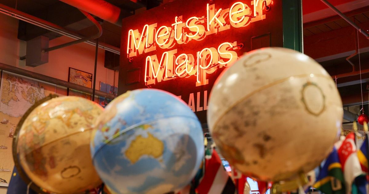 Metsker Maps in Pike Place Market helps Seattleites find their way