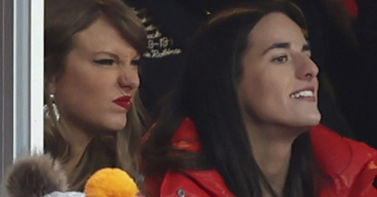 Taylor Swift joined by Caitlin Clark as she watches Travis Kelce and the Chiefs’ playoff win