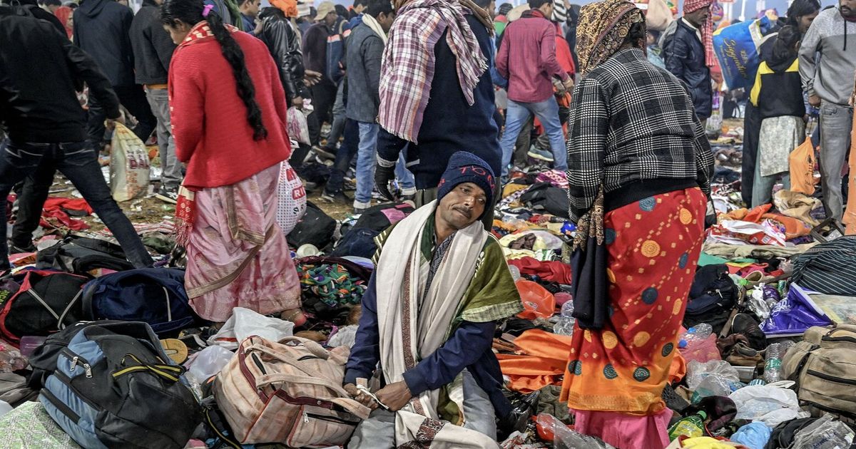 At least 30 dead and many more hurt in stampede at huge Hindu festival in India