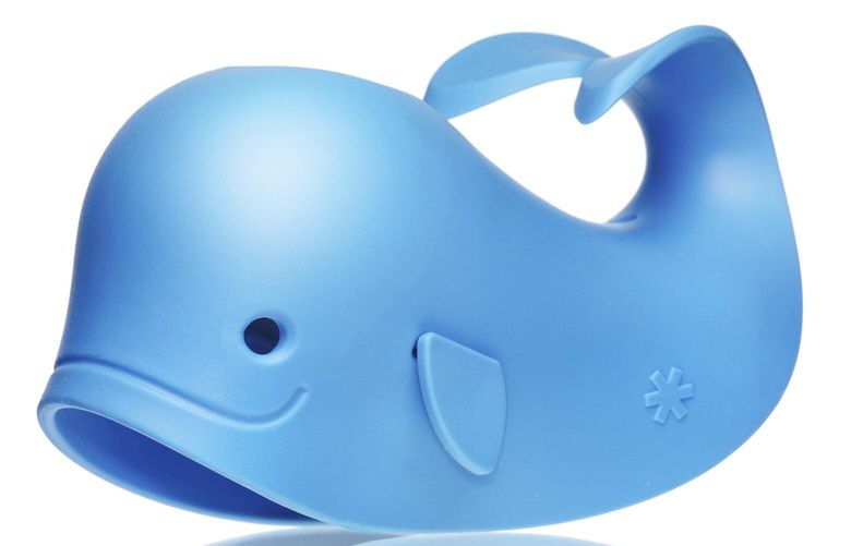 The Moby spout cover that Scott Henderson designed for Skip Hop. (Scott Henderson via AP) 