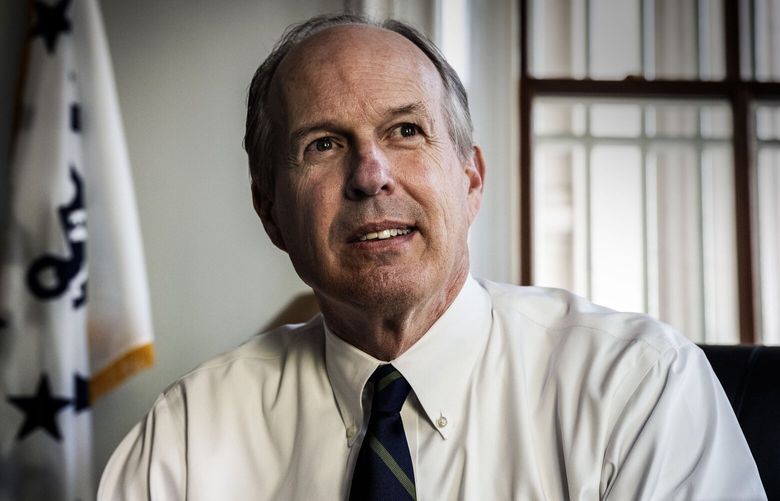 David A. Lebryk, seen in 2023, had served in nonpolitical roles over several decades at the Treasury Department. MUST CREDIT: Bill O’Leary/The Washington Post