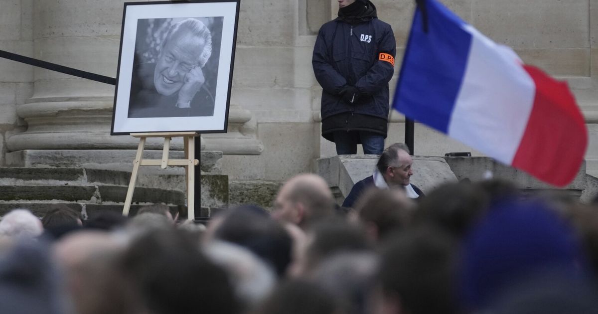 Tomb of polarizing French far-right leader Jean-Marie Le Pen vandalized just weeks after his burial