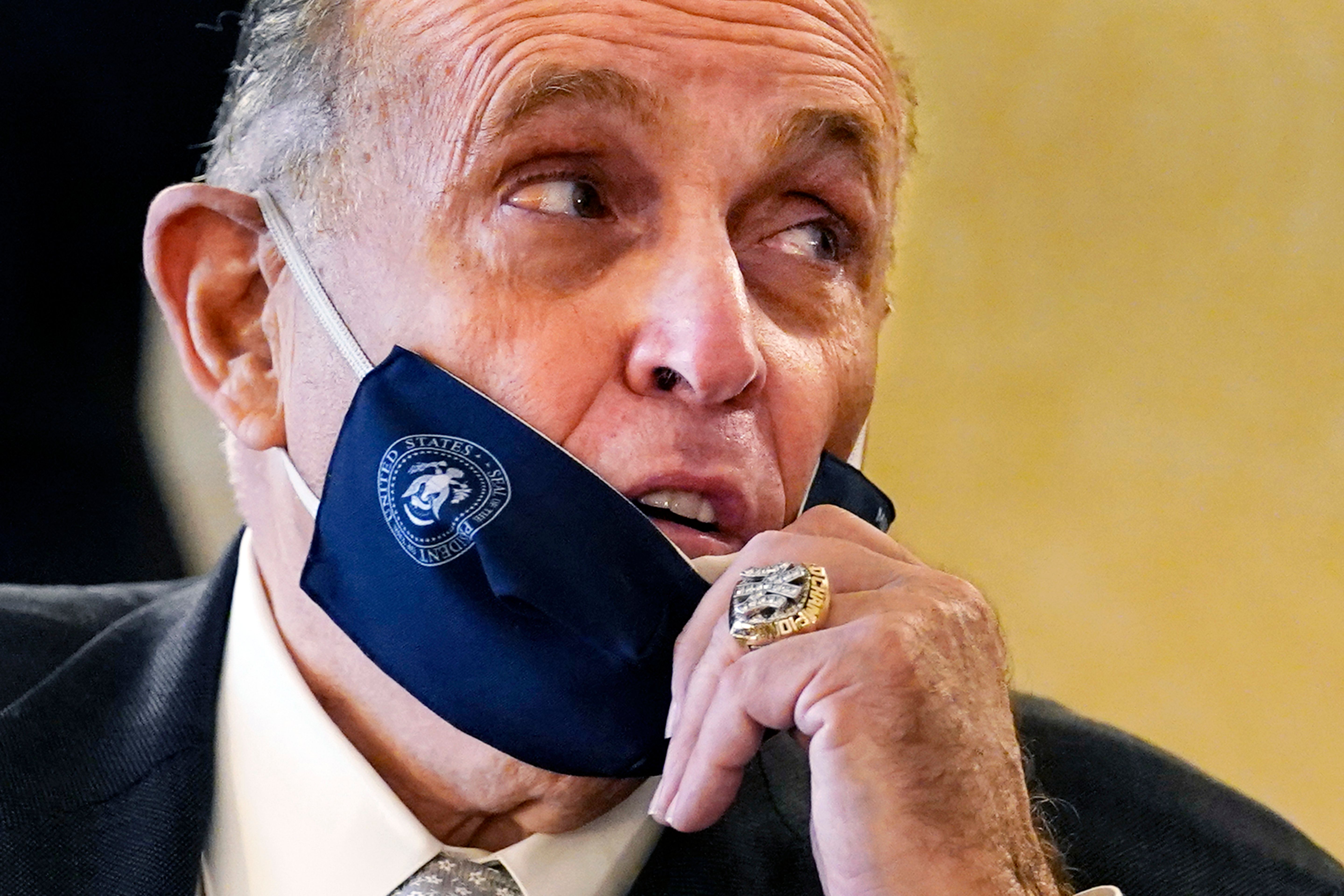 Rudy at the Bat: Giuliani fights to save his Yankees World Series rings from 8 million verdict