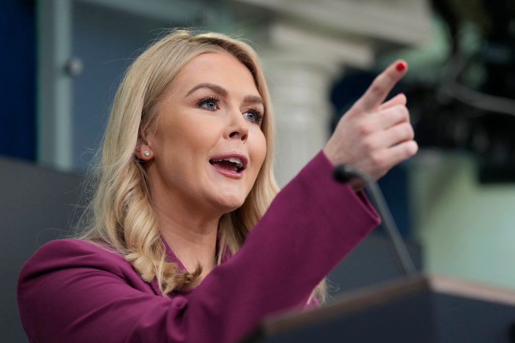 PHOTO COLLECTION: White House Press Secretary Karoline Leavitt | The  Seattle Times