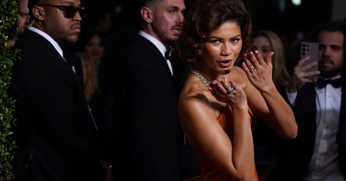 Zendaya sparks engagement speculation at Golden Globes with a sparkling ring