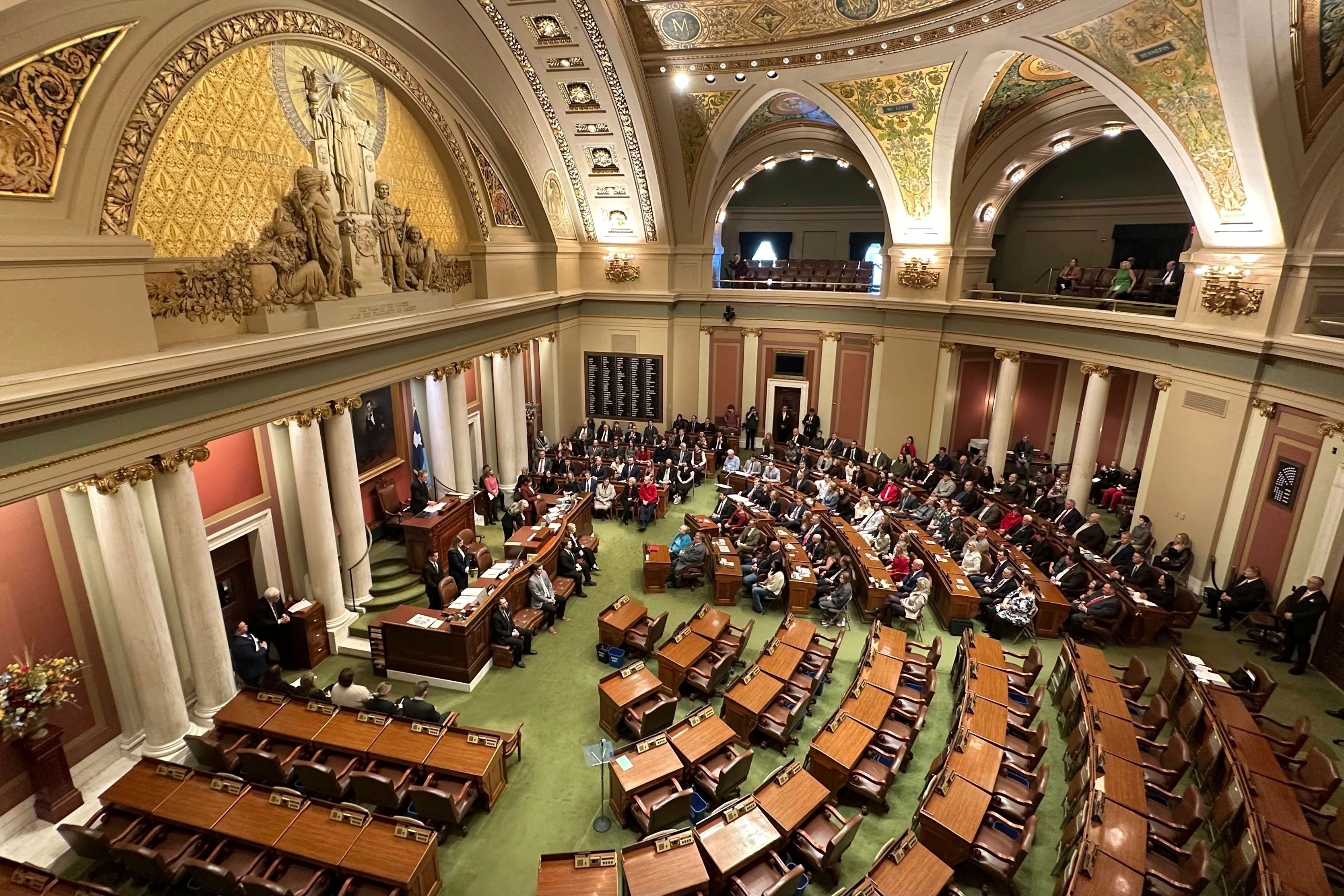 Minnesotas high court will weigh intervening in a partisan struggle roiling the state Legislature