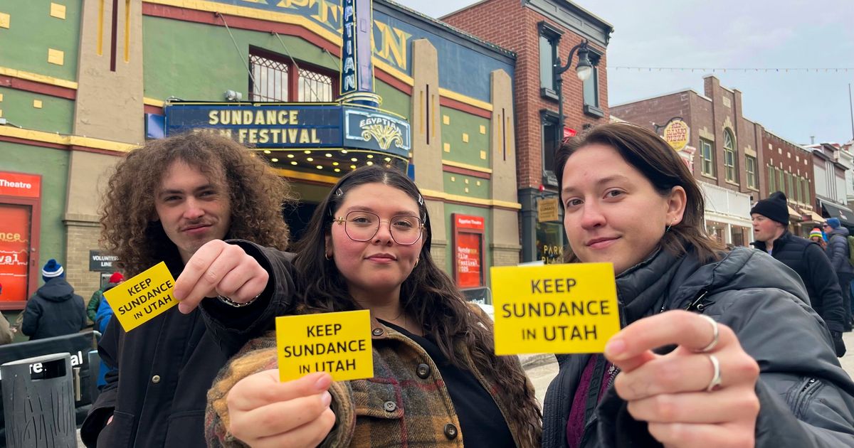 Should Sundance stay in Utah? State leaders and locals rally to keep the independent film festival