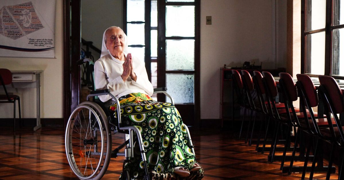 A soccer-loving nun from Brazil tops list of world’s oldest living person at nearly 117