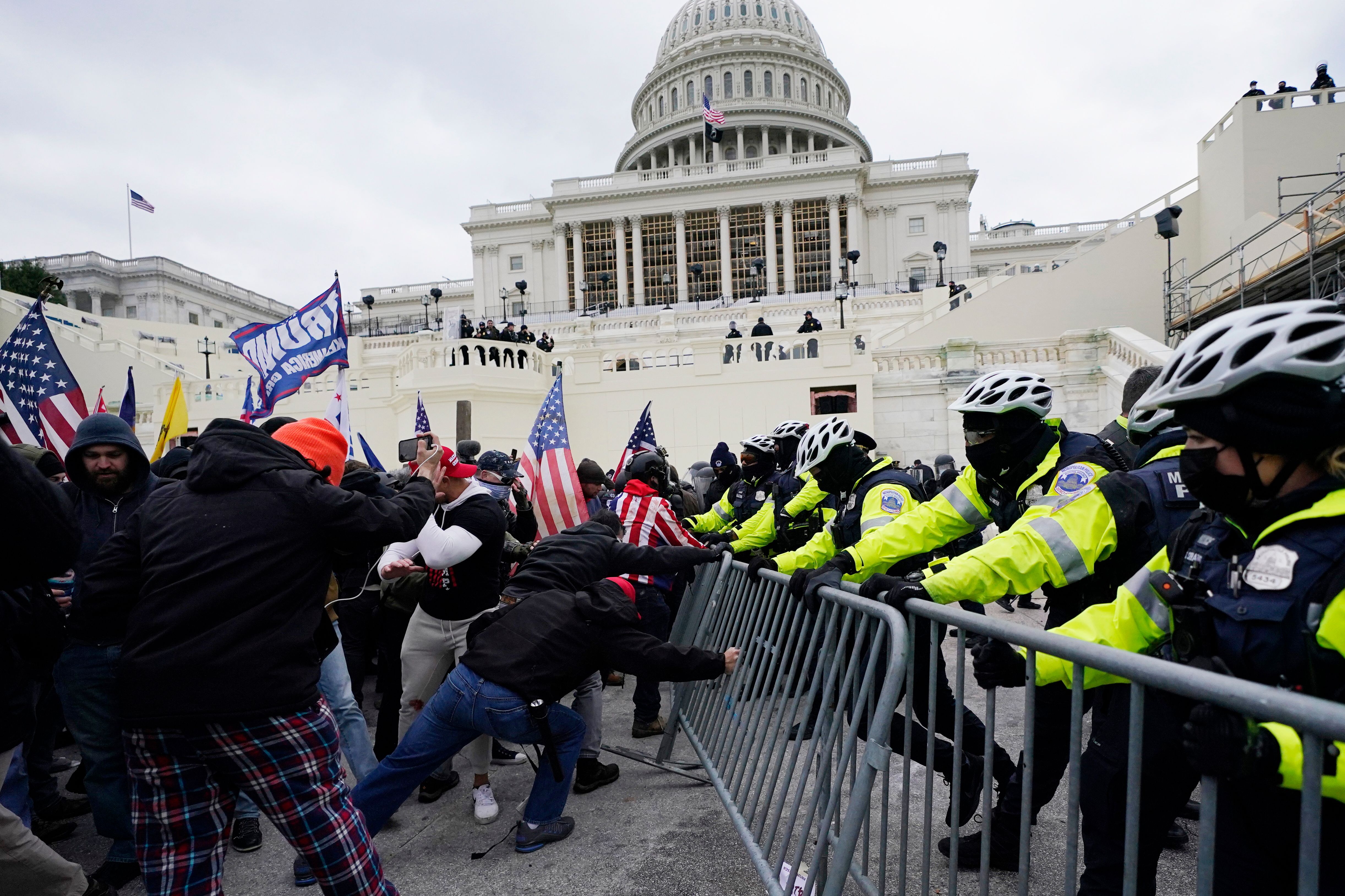 Hundreds of Capitol riot prosecutions are in limbo as a DC court awaits Trumps White House return