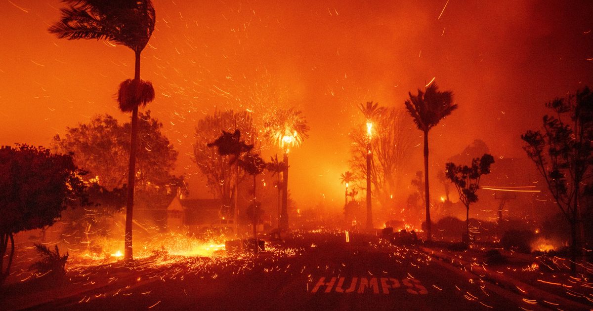 As Los Angeles burns, Hollywood’s Oscar season turns into a pledge drive