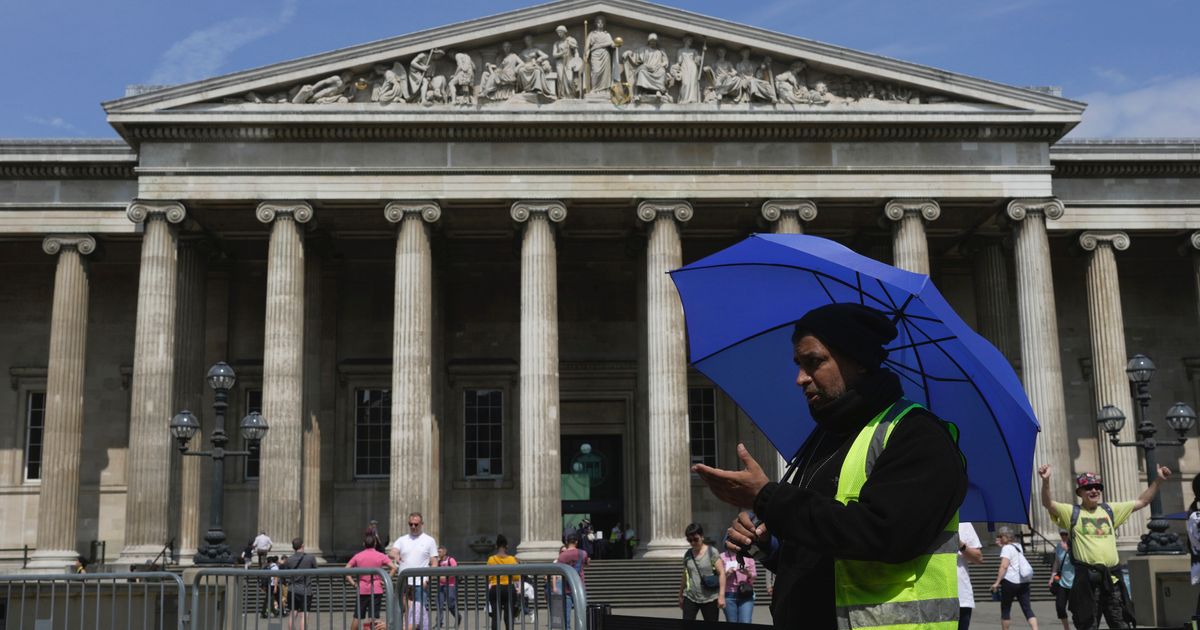 The British Museum says it is partly closed after a fired employee shut down IT systems