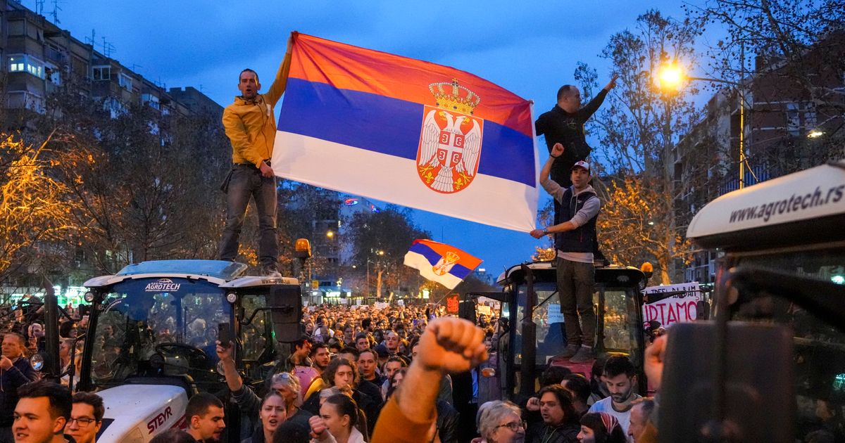 Daily anti-corruption protests are rattling Serbia’s leader. What might come next?