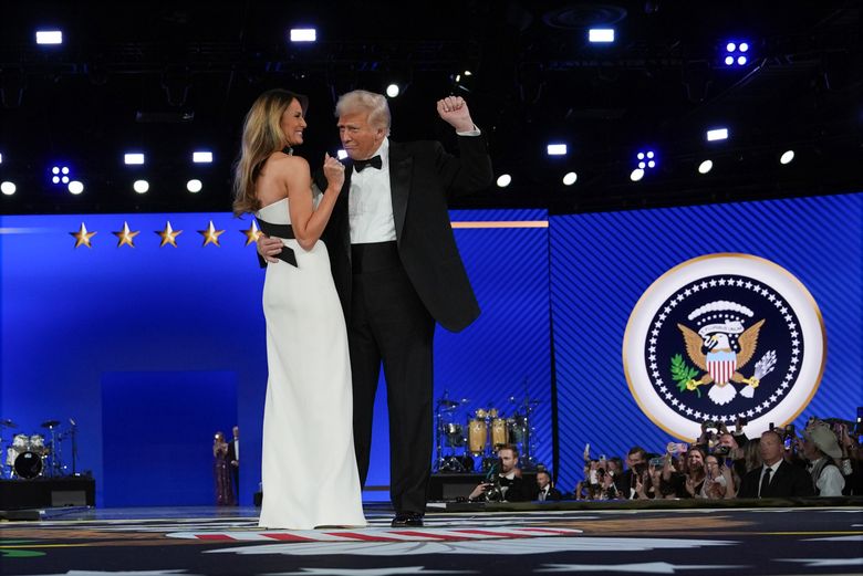 Liberty Ball Melania Trump Inaugural Ball Gown PHOTO COLLECTION: Trump Inauguration Liberty Ball The Seattle Times Liberty Ball Melania Trump Inaugural Ball Gown PHOTO COLLECTION: Trump Inauguration Liberty Ball The Seattle Times