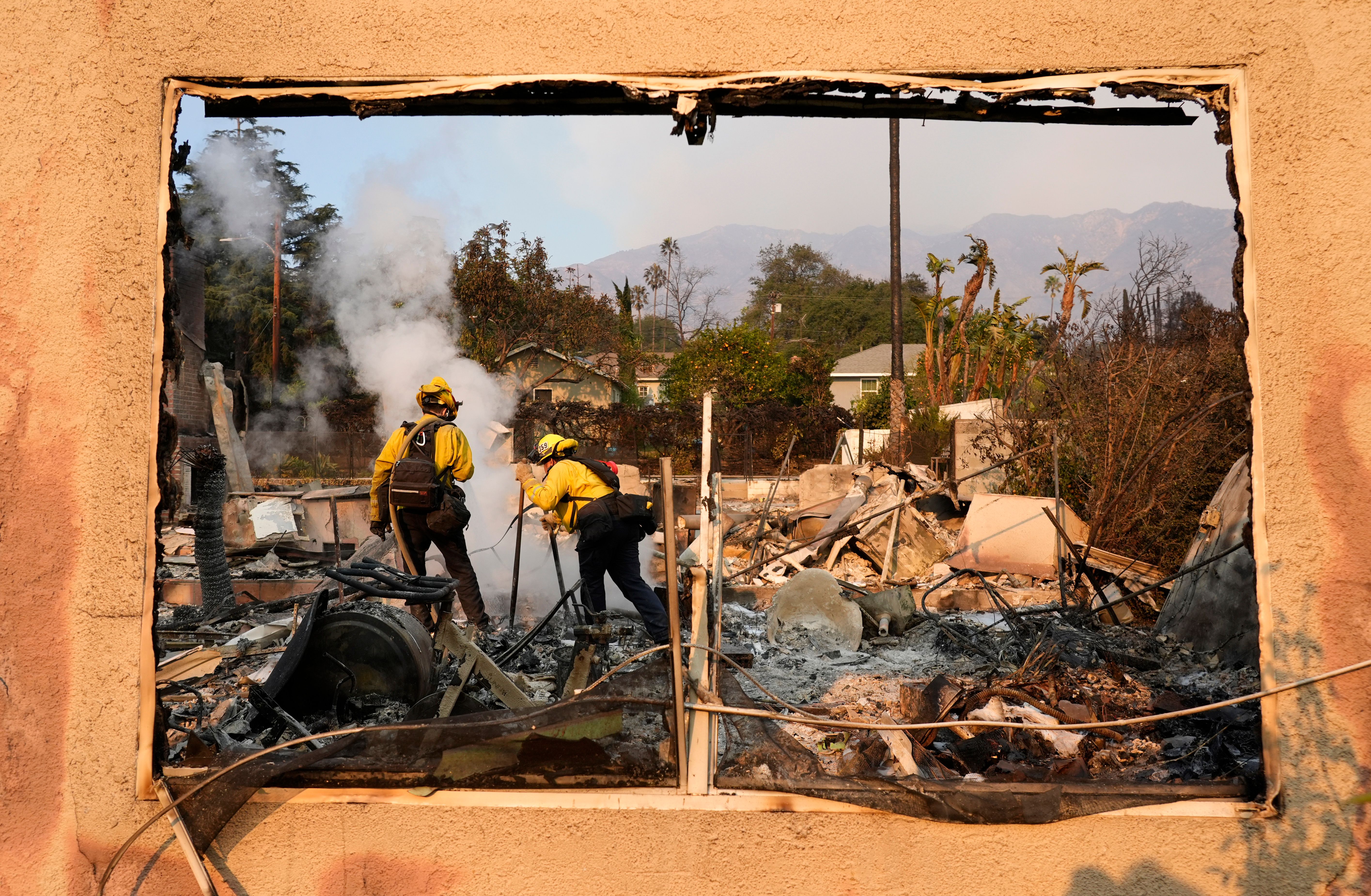 Victims of the fires in the Los Angeles area