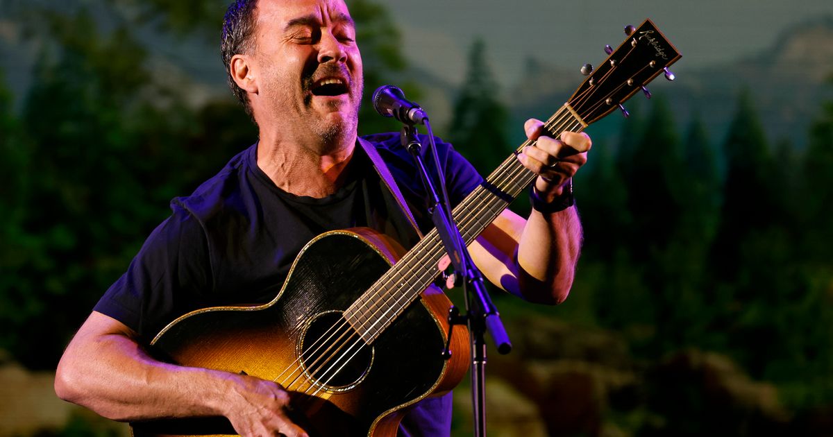 Dave Matthews won’t perform at FireAid or a MusiCares benefit, citing a critical family illness