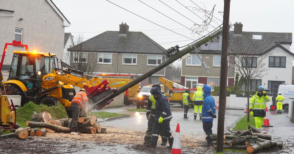 Thousands in Ireland still without power after Storm Éowyn, as more ...