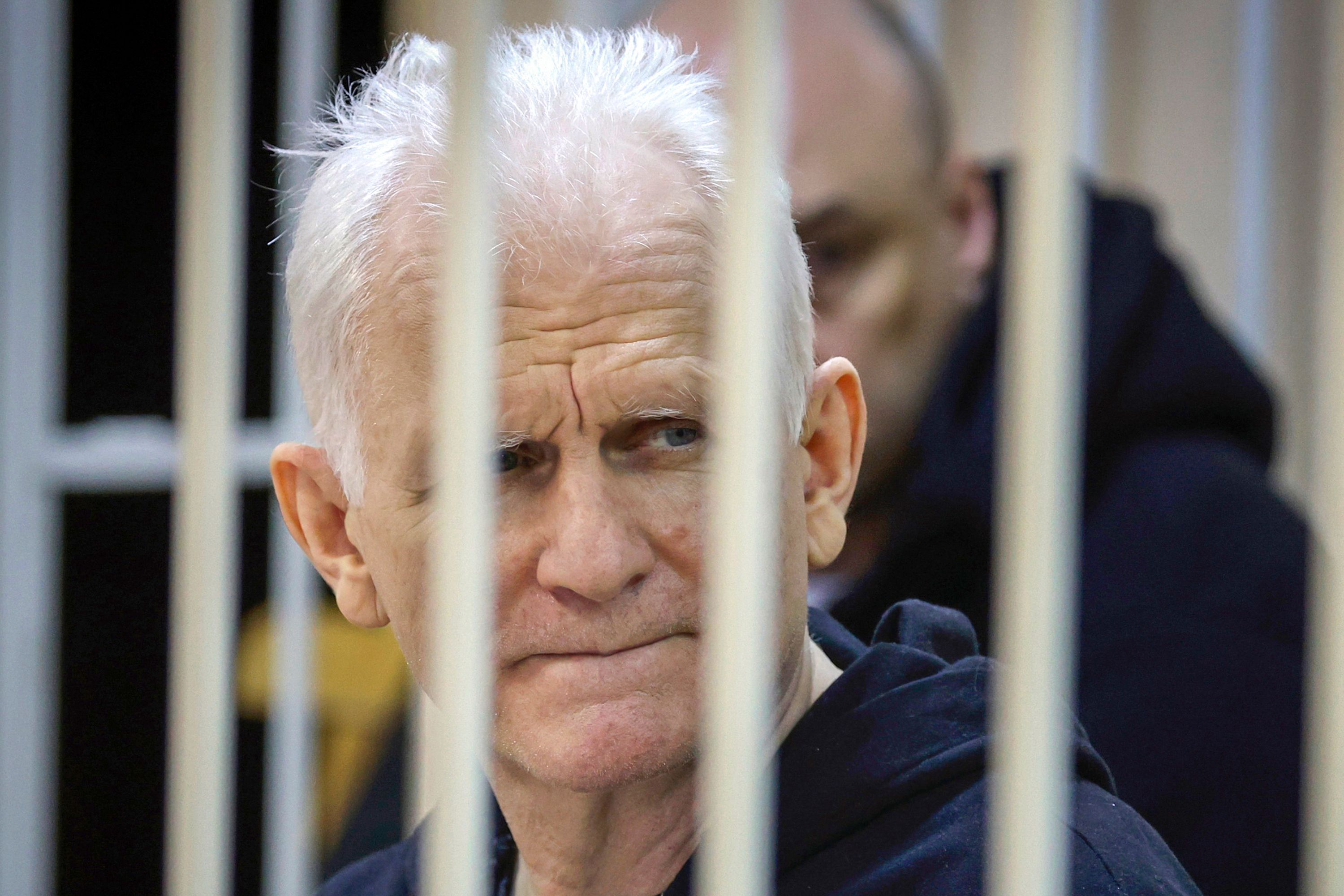 An imprisoned Nobel laureate underscores human rights abuses in Belarus