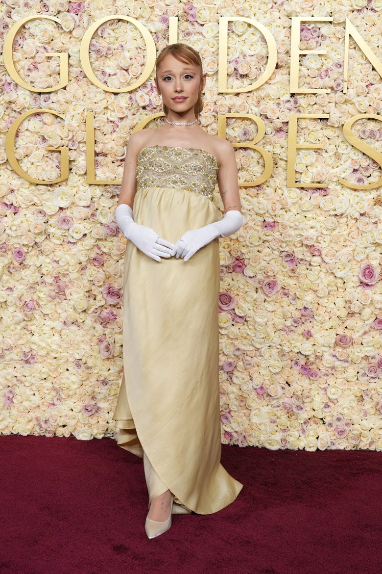 slim fit dress slacks Yellow Taylor Swift Strapless Prom Red Carpet Evening Dress Golden Glo –  Hoprom main image 1
