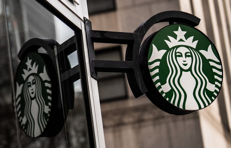 FILE –  A Starbucks location in New York, Dec. 19, 2024. While improving, revenues and same-store sales were still lackluster, as Starbucks tries to woo back customers that were frustrated with long wait times, among other issues. (Graham Dickie/The New York Times) XNYT0804 XNYT0804