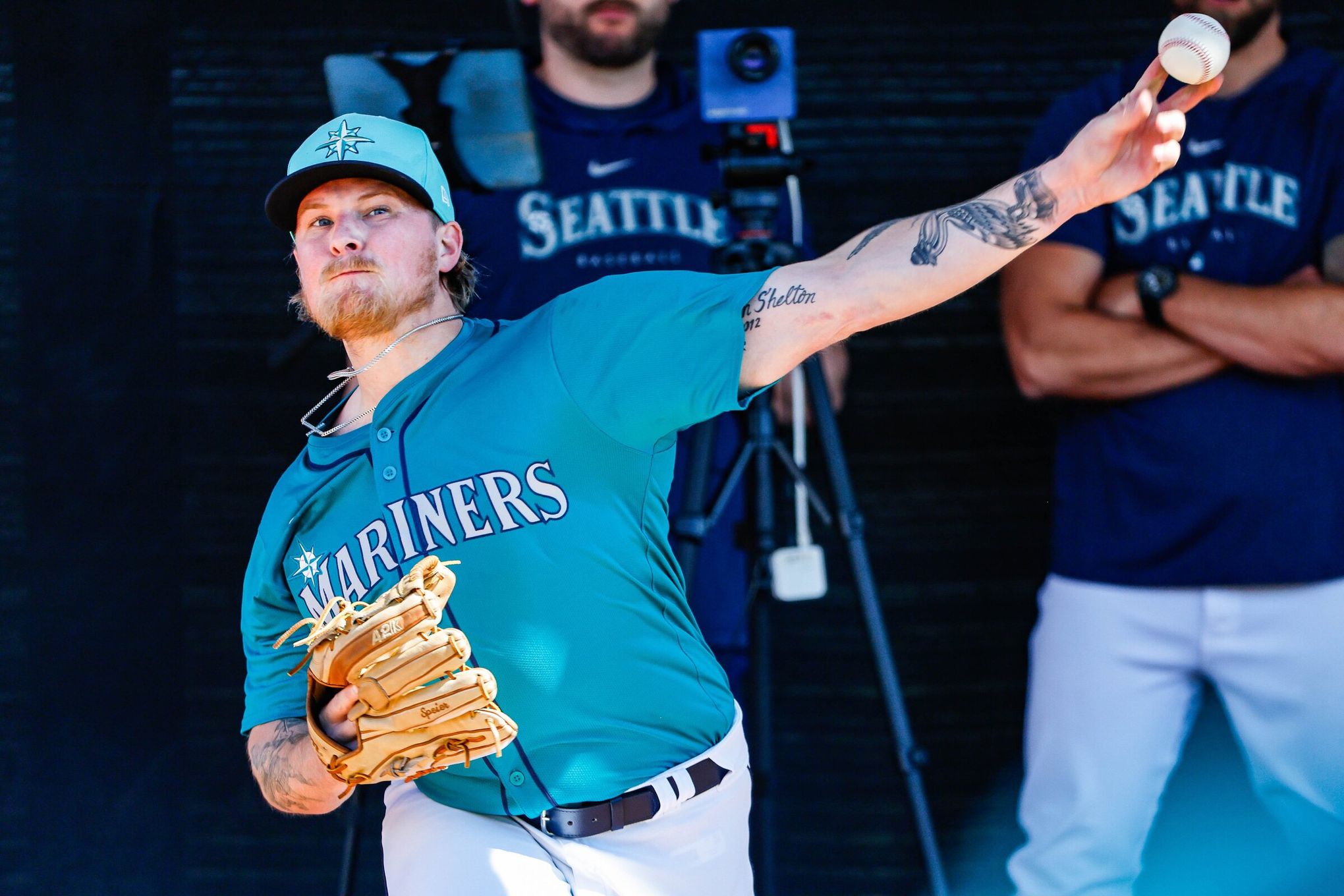 Mariners reliever Gabe Speier has his fastball back and is opening eyes at spring training | The Seattle Times