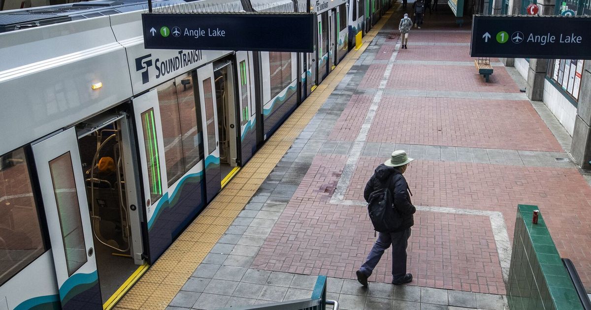 5 Seattle light rail stations will close Sunday