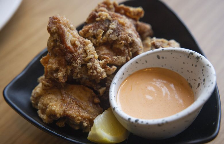 The chicken karaage dish served at Ringo Curry in Seattle pictured on display Thursday, Feb. 20, 2025. 

 229360