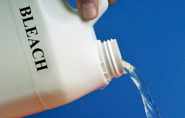 How to clean with bleach. (Getty Images)