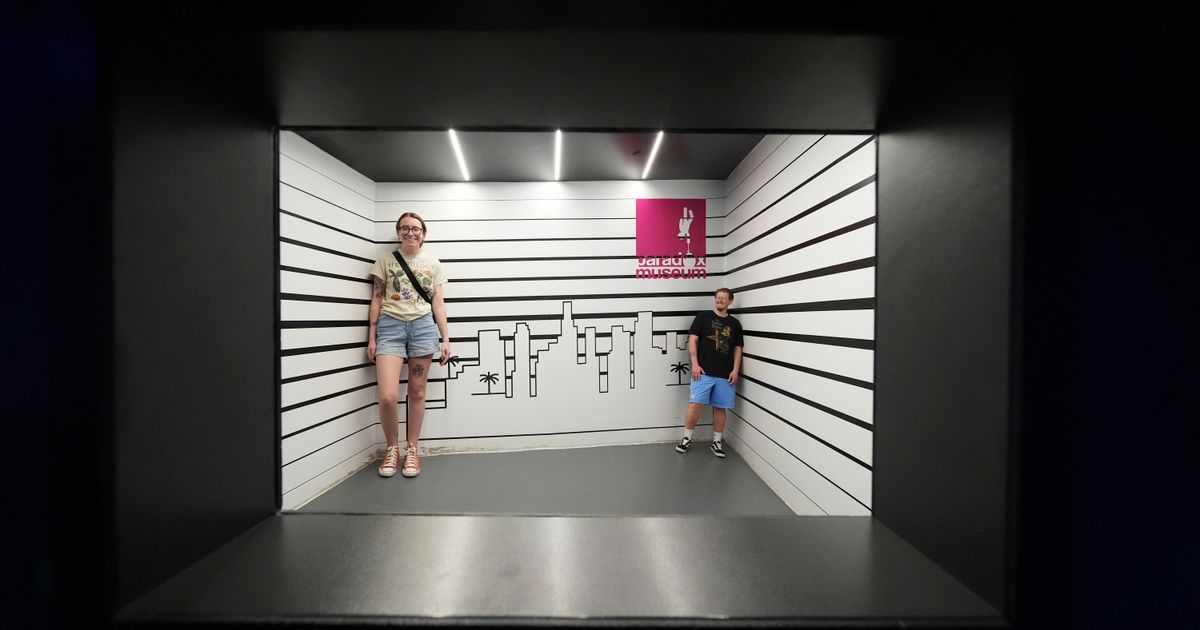 Paradox Museum Miami takes guests through a 21st century funhouse of mind-boggling illusions