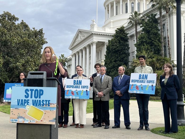 elf bar vape uk California lawmakers propose bill that would ban the sale of disposable  e-cigarettes