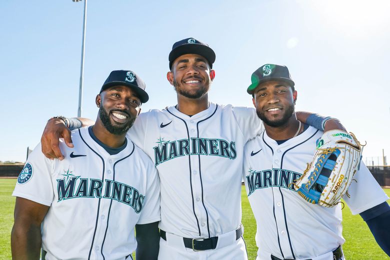Mariners' outfield trio will be one of best — and most fun — groups in  baseball | The Seattle Times
