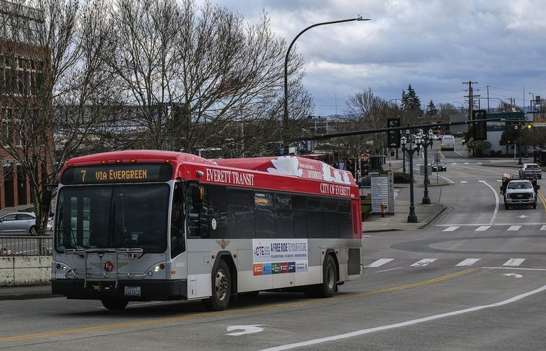 Route 7 is Everett Transit’s busiest route, which provides 50% of the system’s trips. The north-south line runs every 15 minutes between College and Mall stations, with a stop at Everett Station. 229546