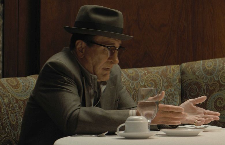 Robert De Niro stars opposite himself, playing both Frank Costello and Vito Genovese, the notorious Italian American mafiosi, in “The Alto Knights.”