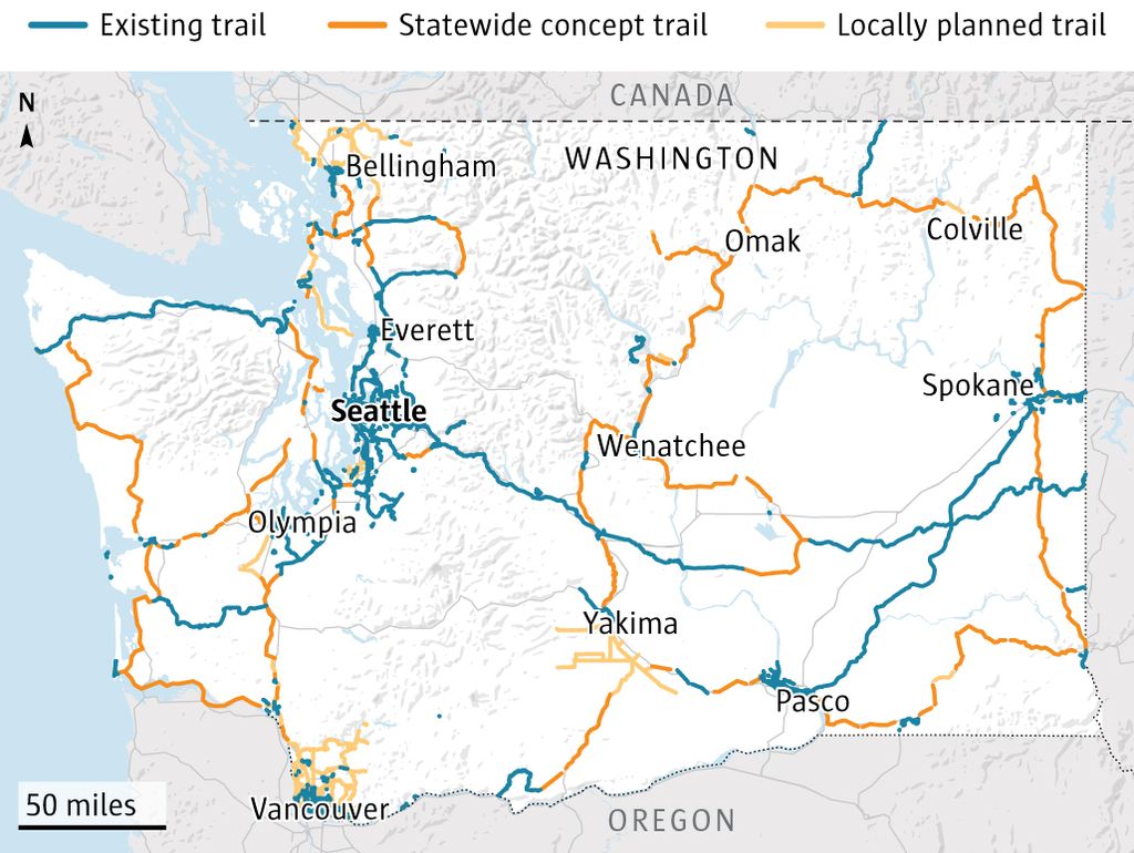 WA may be getting new highways — for cyclists | The Seattle Times